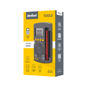 Kabatas digitālais multimetrs REBEL RB-10B