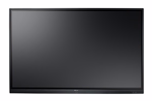 AG Neovo IFP-7502 interaktīvais displejs 189.2 cm (74.5") LCD Wi-Fi 350 cd/m² 4K Ultra HD melns skārienjutīgais ekrāns iebūvēts procesors Android 8.0