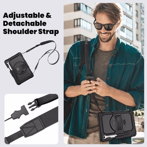 Tech-Protect Solid maciņš Samsung Galaxy Tab S11 11.0 melns