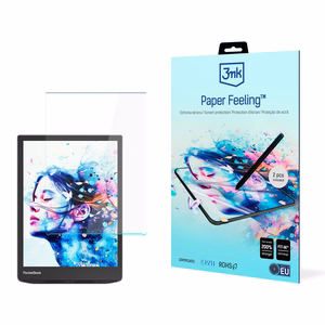 3mk Paper Feeling (līdz 11") – planšetdatora ekrāna aizsargs modelim PocketBook Inkpad 4 (743)