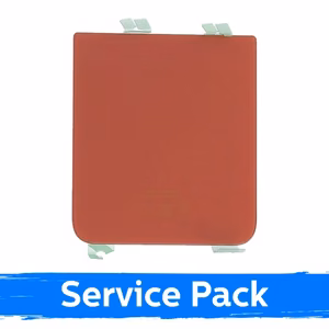 Aizmugurējais vāks saderīgs ar Samsung F721 Z Flip4 / sarkans / (Service Pack)