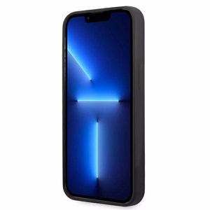 Karl Lagerfeld silikona apvalks viedtālrunim iPhone 13 Pro Max - melns