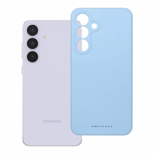 ROAR viedtālruņa apvalks CLOUD SKIN SAMSUNG S25 FE gaiši zils