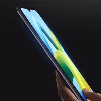 Dux Ducis 9D Rūdītais Stikls Aizsargstikls Xiaomi Redmi A2 / Redmi A1 9H ar melnu rāmi