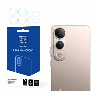 Гибридное стекло 3mk Lens Protection для объектива камеры Vivo V50 Lite 4G