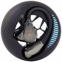 Bezvadu austiņas Lamborghini D1 Open Air melnas