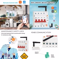 TUYA viedais automātslēdzis, 3P+N, Wi-Fi, RS485, 63A