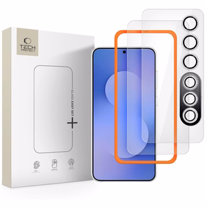 Tech-Protect Easy Set+ закалённое стекло 3 шт. для Samsung Galaxy S25 FE - прозрачный