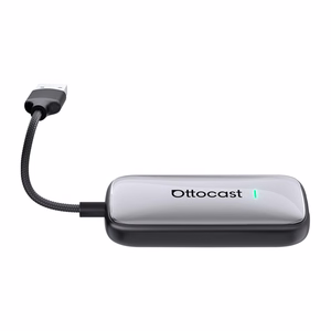 Ottocast Play2Video Ultra Carplay/Android Auto bezvadu adapteris