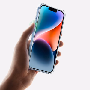 Ugreen Gel Bright Cushion aizsargmaciņš iPhone 14 Plus caurspīdīgs