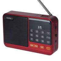 Setty mini FM radio + Bluetooth skaļrunis SFM-01M