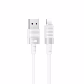XO kabelis NB282 USB - USB-C 1,0m 6A balts