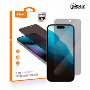 Vmax Aizsargstikls 0,33 mm 2,5D augstas skaidrības privātuma stikls iPhone 7 / 8 / SE2020 / SE2022