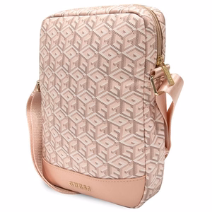Guess soma GUTB10HGCFSEP 10" rozā GCube Stripe planšetes soma