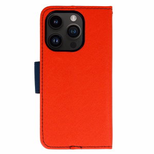 Viedtālruņa apvalks Fancy Iphone 13 Pro Max sarkana-tumši zila