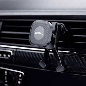 Automašīnas turētājs Dudao F6Pro melns (magnētisks / gaisa reste)