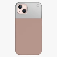 ATOM STUDIOS maciņš Split Silicone MagSafe iPhone 13 rozā