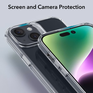 ESR Ice Shield viedtālruņa apvalks iPhone 15 Plus - caurspīdīgs