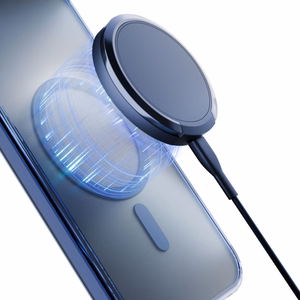 3mk Frosty MagApvalks Zils Apvalks Apple iPhone 15 - Caurspīdīgs
