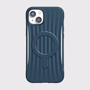 Raptic X-Doria Clutch viedtālruņa apvalks iPhone 14 Plus ar Magnētisko zilu aizmugurējo pārklājumu