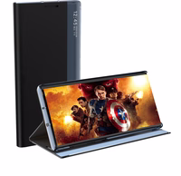 New Sleep viedtālruņa apvalks Xiaomi Redmi Note 12 5G / Poco X5 5G ar statīvu zila