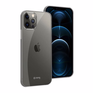 Crong Crystal Slim vāciņš ierīcei iPhone 12 Pro Max, caurspīdīgs