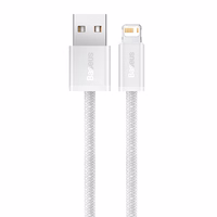 Baseus Dynamic kabelis USB uz Lightning, 2.4A, 2m (balts)