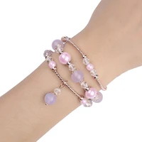 Apple Watch siksna 38/40/41 dizains 4 zelta-violeta