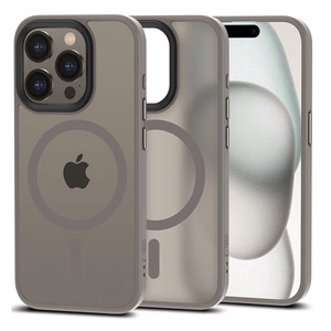 Tech-Protect MagMat Magnētiskais viedtālruņa apvalks iPhone 15 Pro - titāna matēts