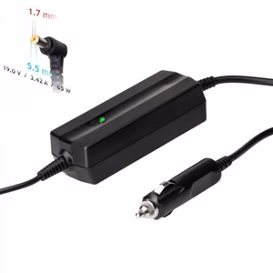 Auto lādētājs priekš laptop Akyga AK-ND-34 (19V / 3.42A 65W 5.5 x 1.7mm) ACER 1.2m