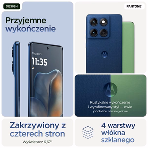Motorola edge 60 16.9 cm (6.67") Dual SIM Android 15 5G USB Type-C 12 GB 512 GB 5200 mAh Blue