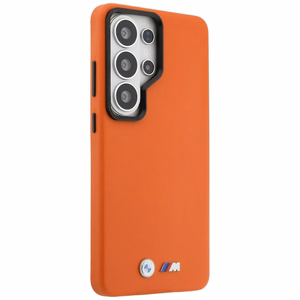 BMW M Metal Logo MagSafe maciņš Samsung Galaxy S26 Ultra - oranžs