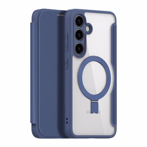 Dux Ducis Skin X Pro apvalks ar magnētisko gredzenu / statīvu Samsung S24+ - zils