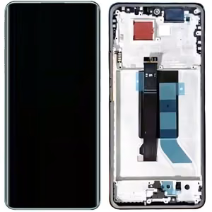 LCD ekrāns Xiaomi Redmi Note 14 Pro 5G ar skārienekrānu ar rāmi Midnight Black oriģināls (service pack)