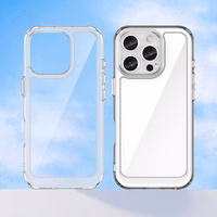 Outer Space viedtālruņa apvalks iPhone 16e elastīgs rāmja vāks - caurspīdīgs