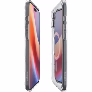 Spigen Ultra Hybrid MagSafe apvalks iPhone 16 – balta