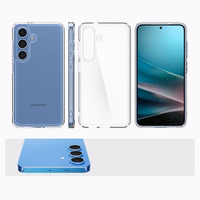 Spigen Ultra Hybrid viedtālruņa apvalks Samsung Galaxy S25 - caurspīdīgs