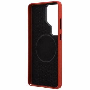 BMW M Metal Logo MagSafe vāciņš ierīcei Samsung Galaxy S26 Ultra, sarkans