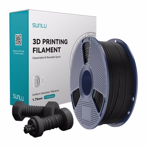 Sunlu ātrdarbīgās drukas ABS filaments, melns