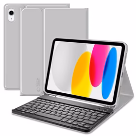 Tech-Protect SC Pen + tastatūras apvalks iPad 10.9" 2022 (10. paaudze) / 11" 2025 (11. paaudze) - pelēks