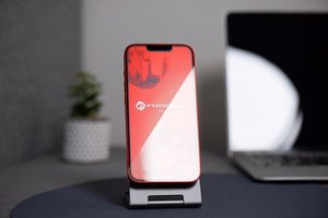 Forcell Matt aizsargstikls - Iphone 14 Pro melns