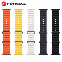 FORCELL F-DESIGN FA12 siksniņa APPLE Watch 38 / 40 / 41 mm melns