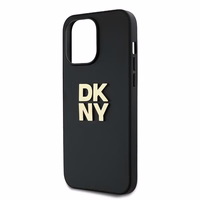 DKNY Viedtālruņa apvalks ar siksniņu un logotipu iPhone 14 Pro Max - melns