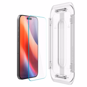 Spigen Glas.tR EZ Fit rūdīto aizsargstiklu komplekts iPhone 16 Pro Max / 17 Pro Max – 2 gab.