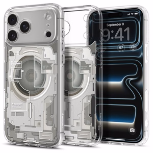 Spigen Ultra Hybrid MagSafe Zero One maciņš iPhone 18 Pro / 17 Pro, titāna krāsā