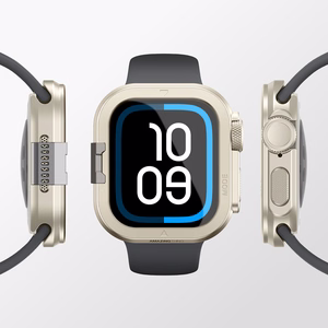 AmazingThing Titan Pro Metal Maciņš Apple Watch 11 46mm Aluminum - Titanium