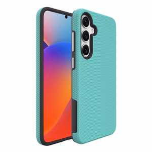 Perfectionists Trīsstūra korpuss Samsung S926 S24 Plus/S936 S25 Plus zaļš