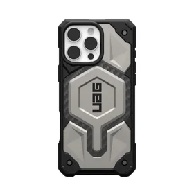 UAG Monarch Pro viedtālruņa apvalks ar Magnētisko funkciju iPhone 16 Pro Max - titāna