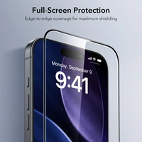 ESR UltraFit rūdīts stikls 2-gab komplekts iPhone 17 Pro Max - caurspīdīgs