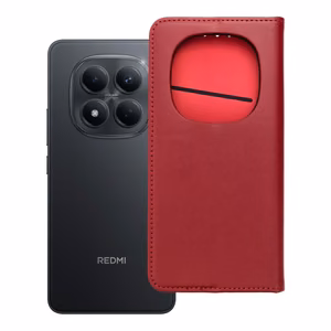 Flip Case for Xiaomi Redmi Note 15 Pro 5G Smart Pro Book Leather Maroon